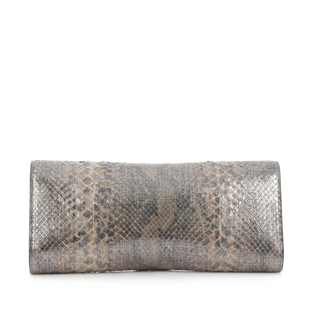 GG Broadway Clutch Python