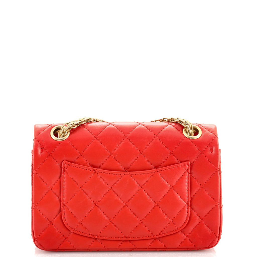 Reissue 2.55 Flap Bag Quilted Aged Calfskin Mini