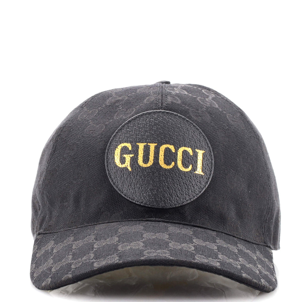 Logo Patch Baseball Cap GG Canvas XXL