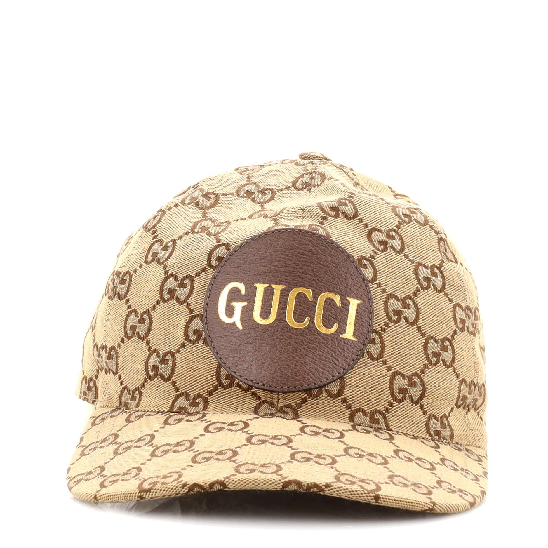 Logo Patch Baseball Cap GG Canvas XXL