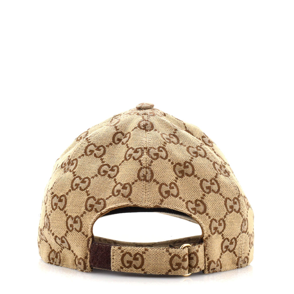 Logo Patch Baseball Cap GG Canvas XXL
