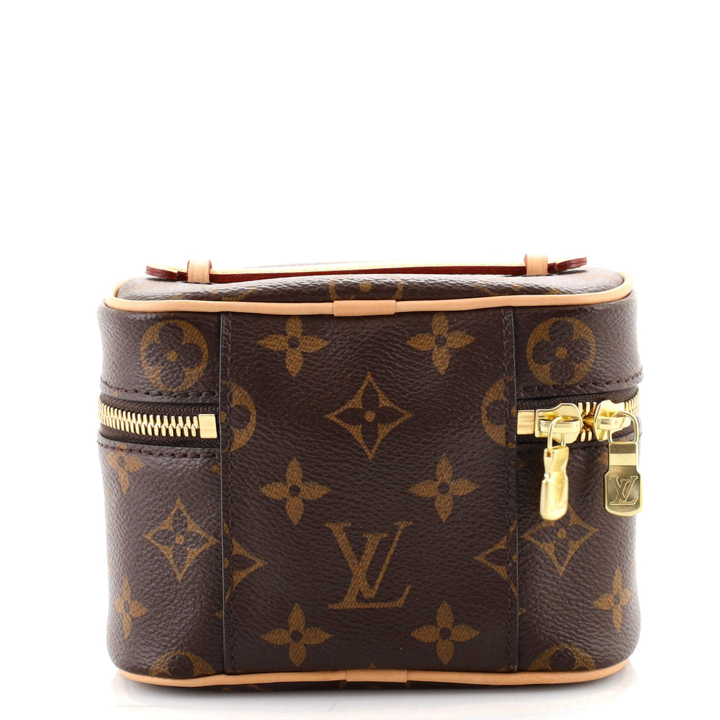 Nice Vanity Case Monogram Canvas Nano
