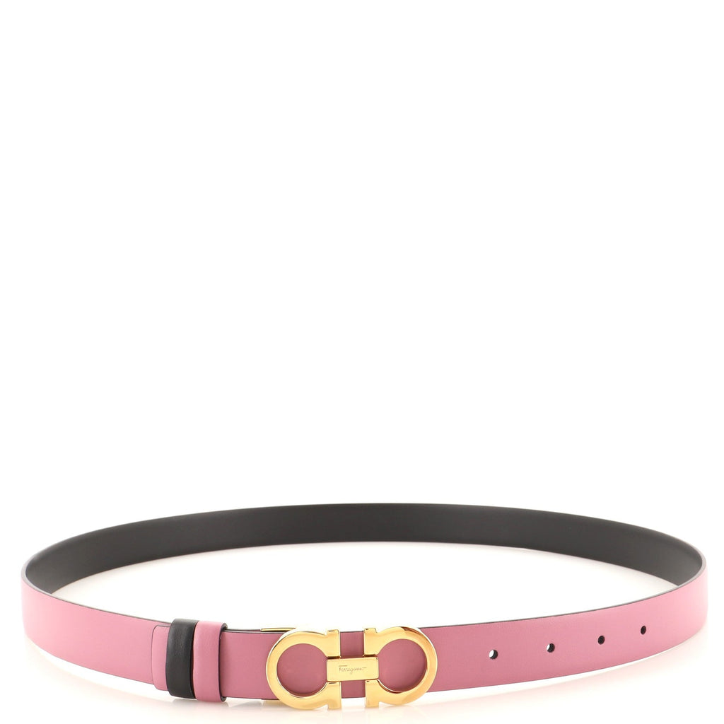 Gancini Reversible Belt Leather Medium 95