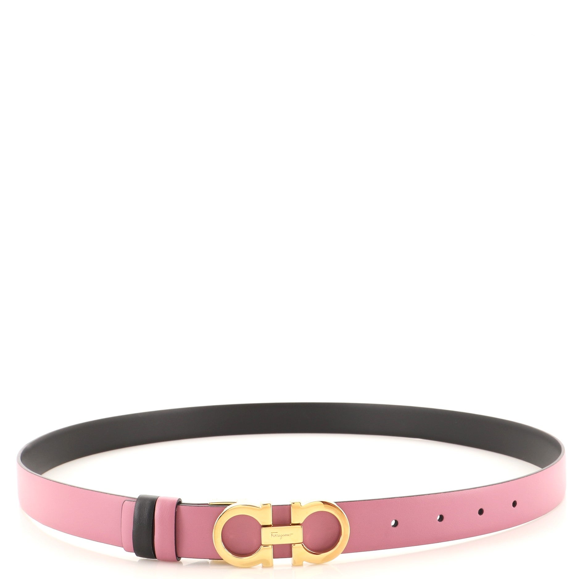 Gancini Reversible Belt Leather Medium 95