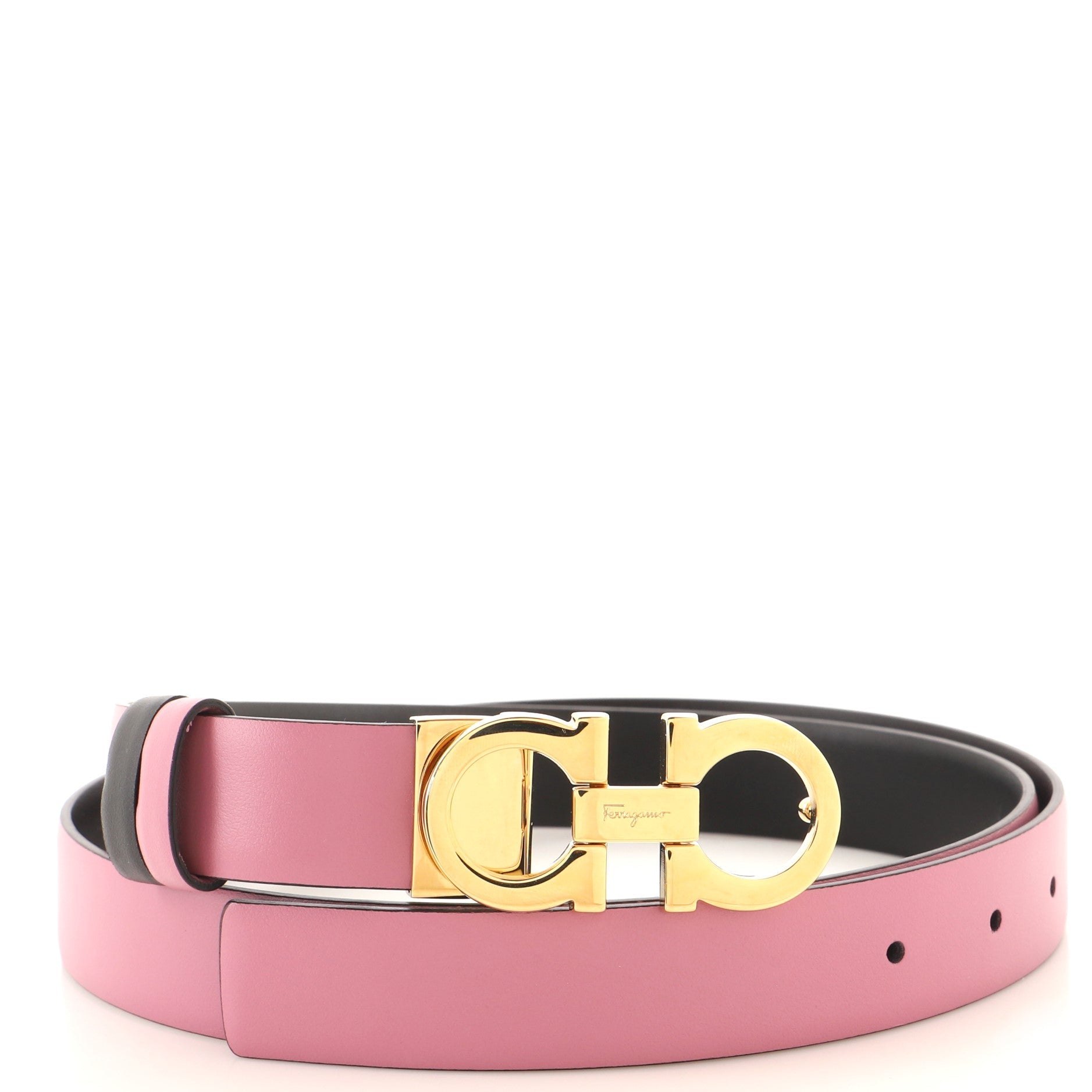 Gancini Reversible Belt Leather Medium 95