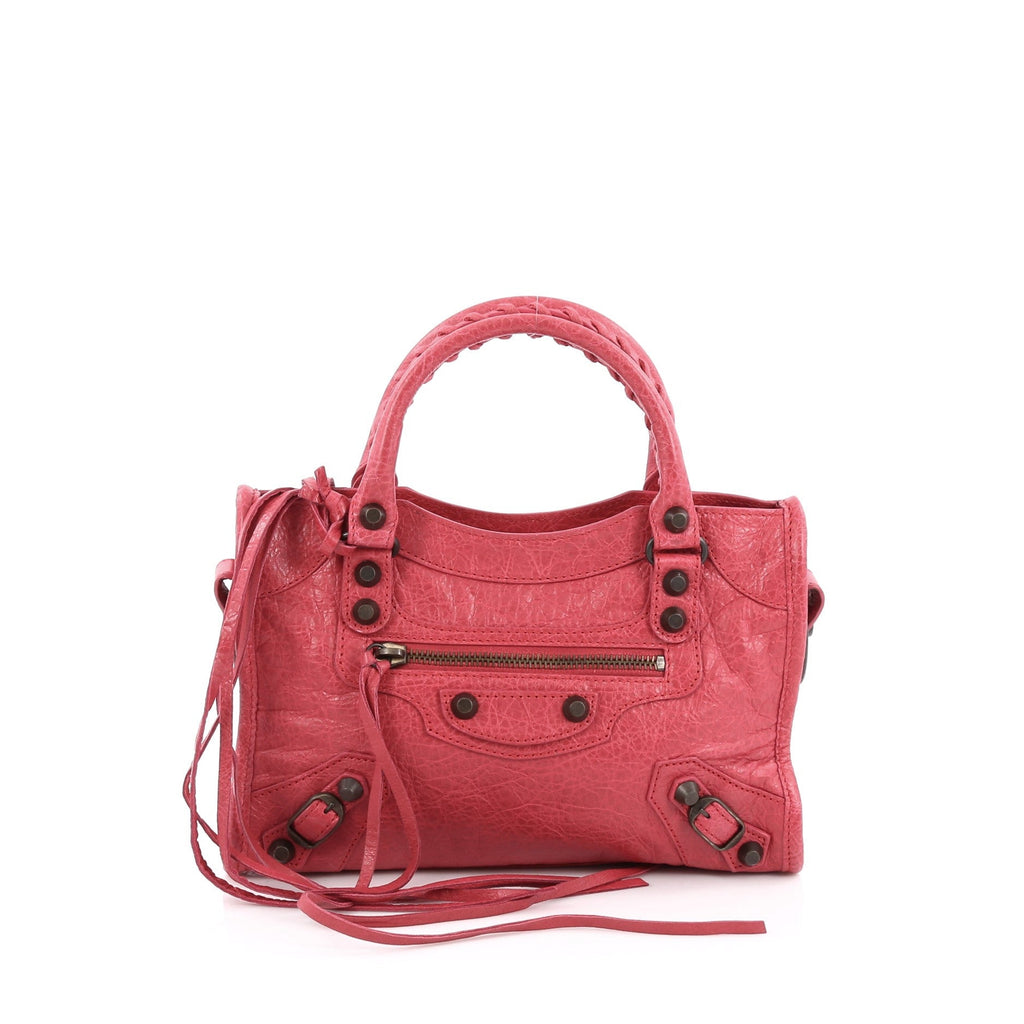 City Classic Studs Handbag Leather Mini