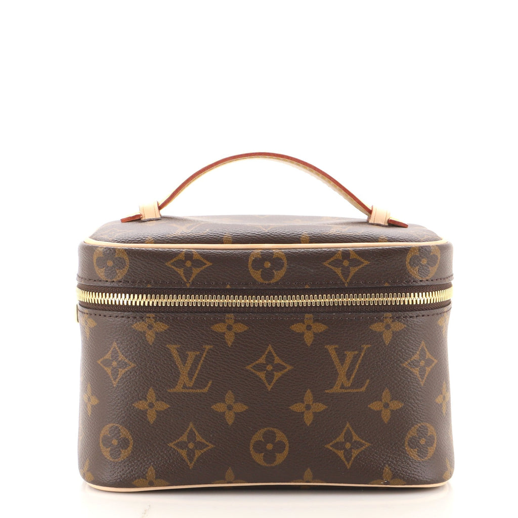 Nice Vanity Case Monogram Canvas Mini