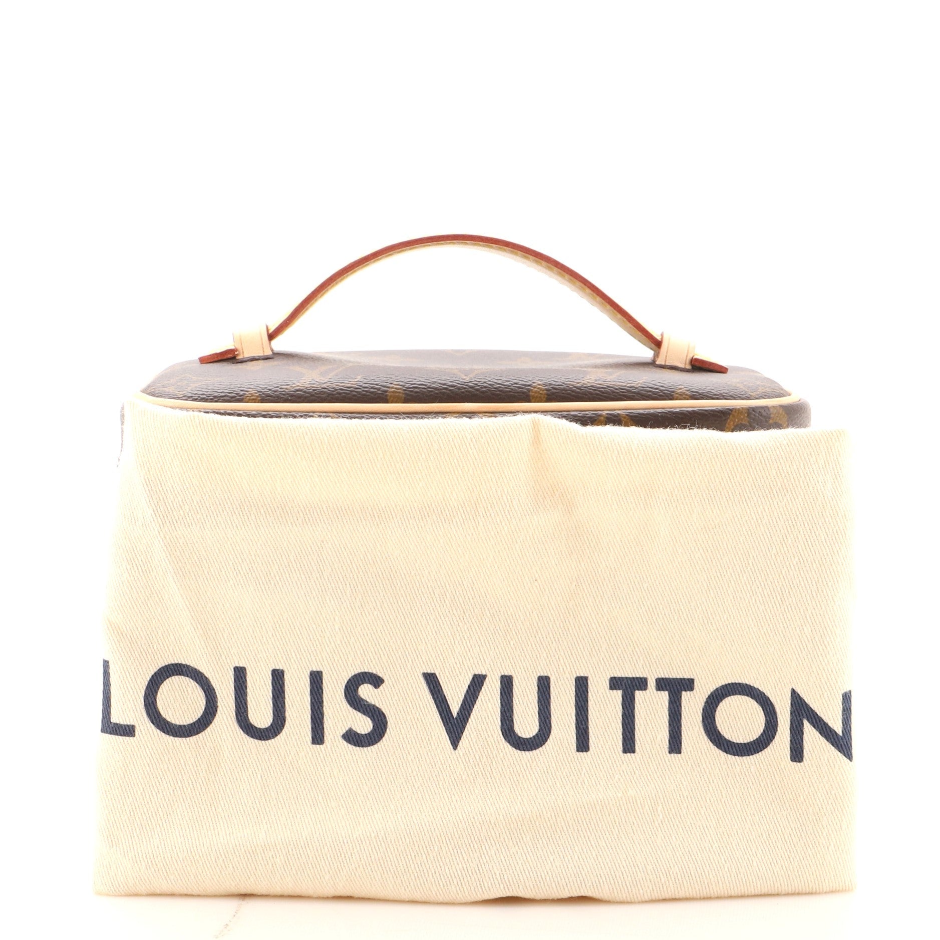 Nice Vanity Case Monogram Canvas Mini