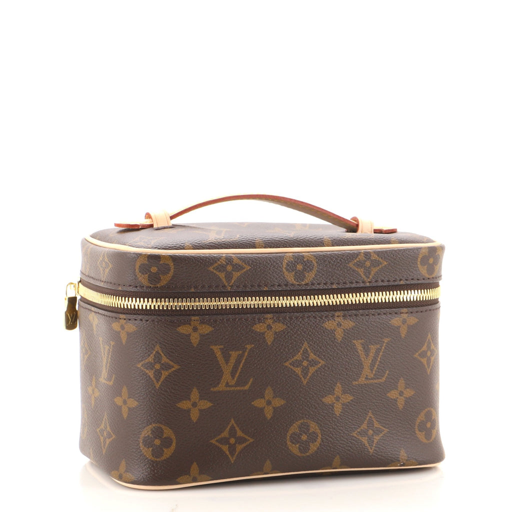 Nice Vanity Case Monogram Canvas Mini