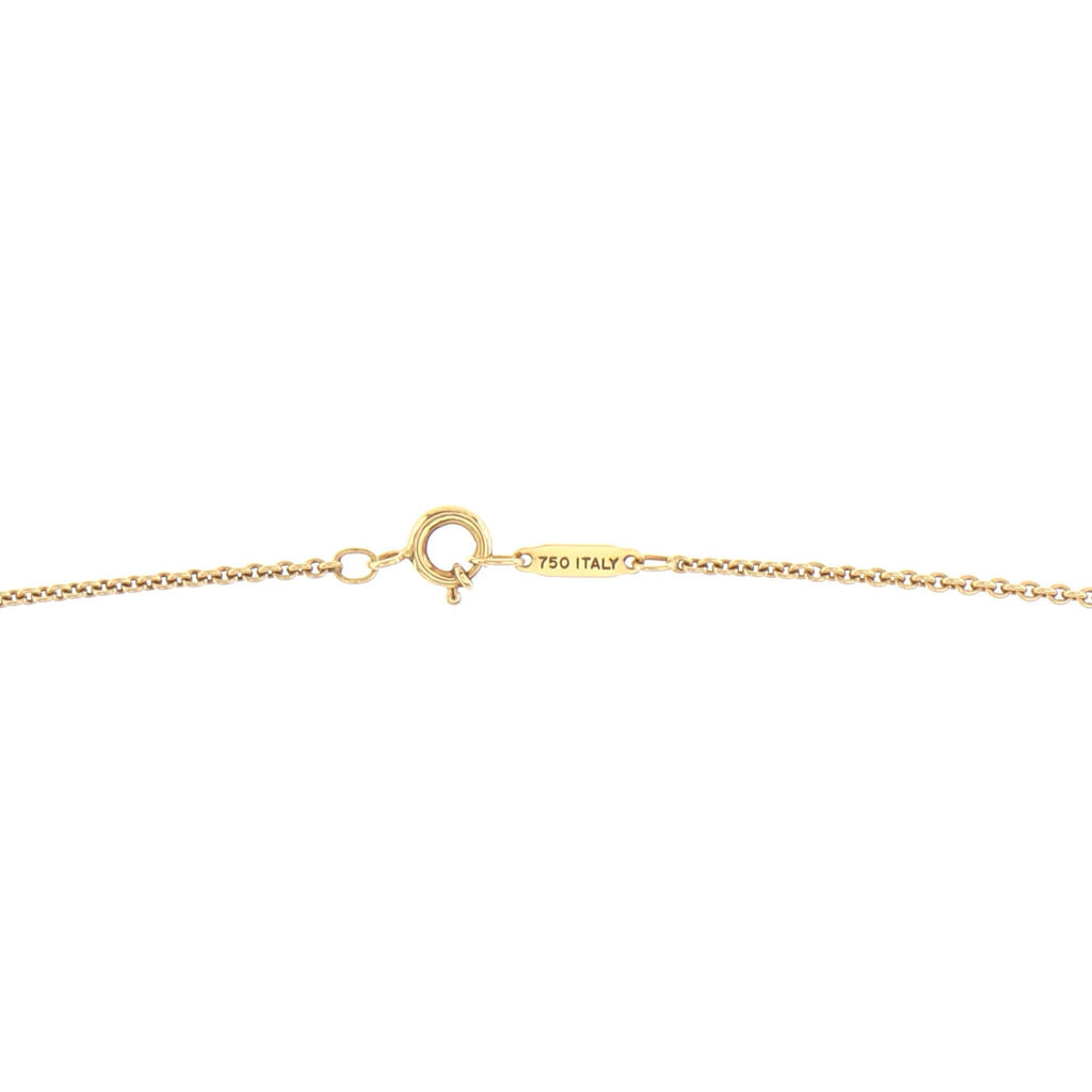 1837 Circle Pendant Necklace 18K Yellow Gold