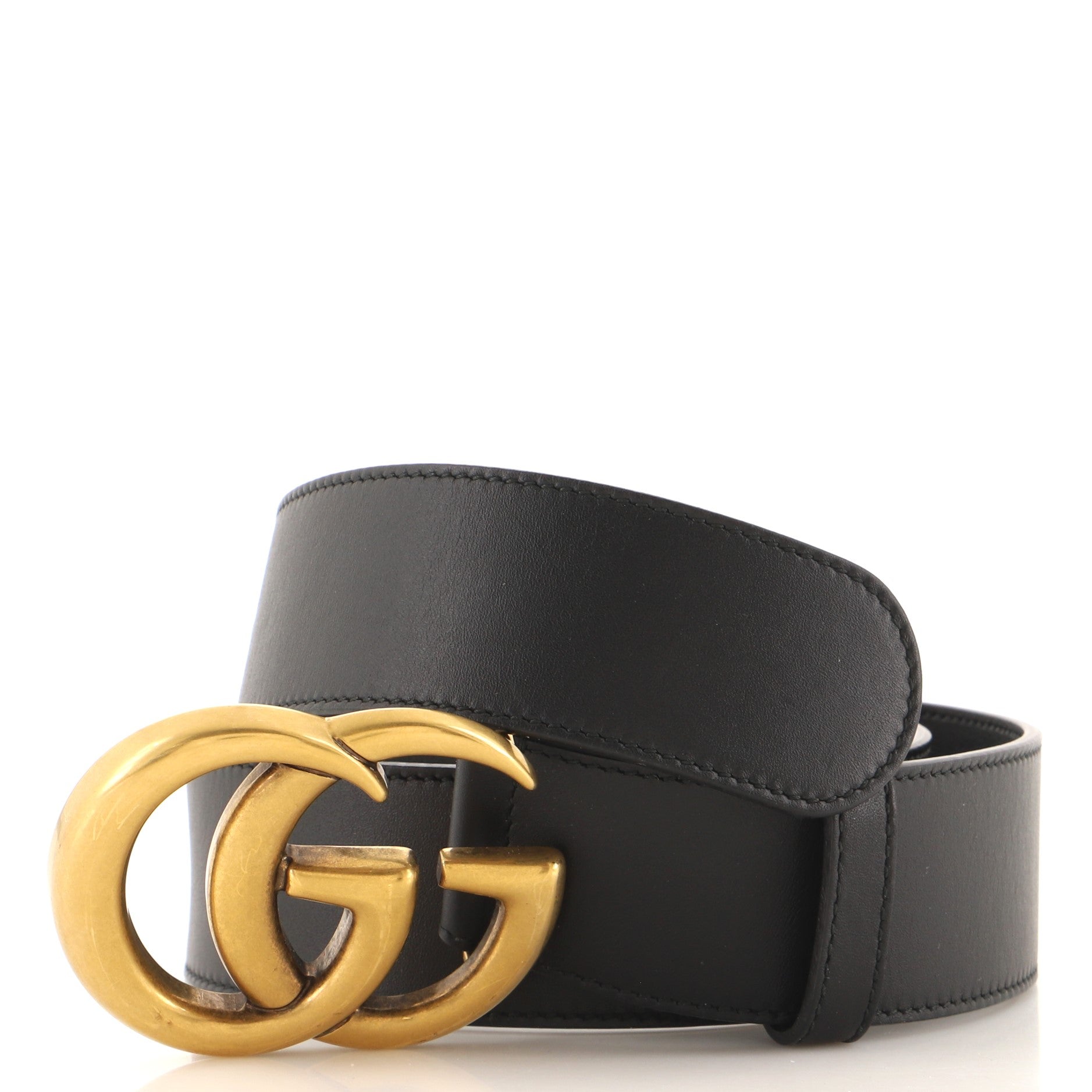 GG Marmont Belt Leather Wide 70