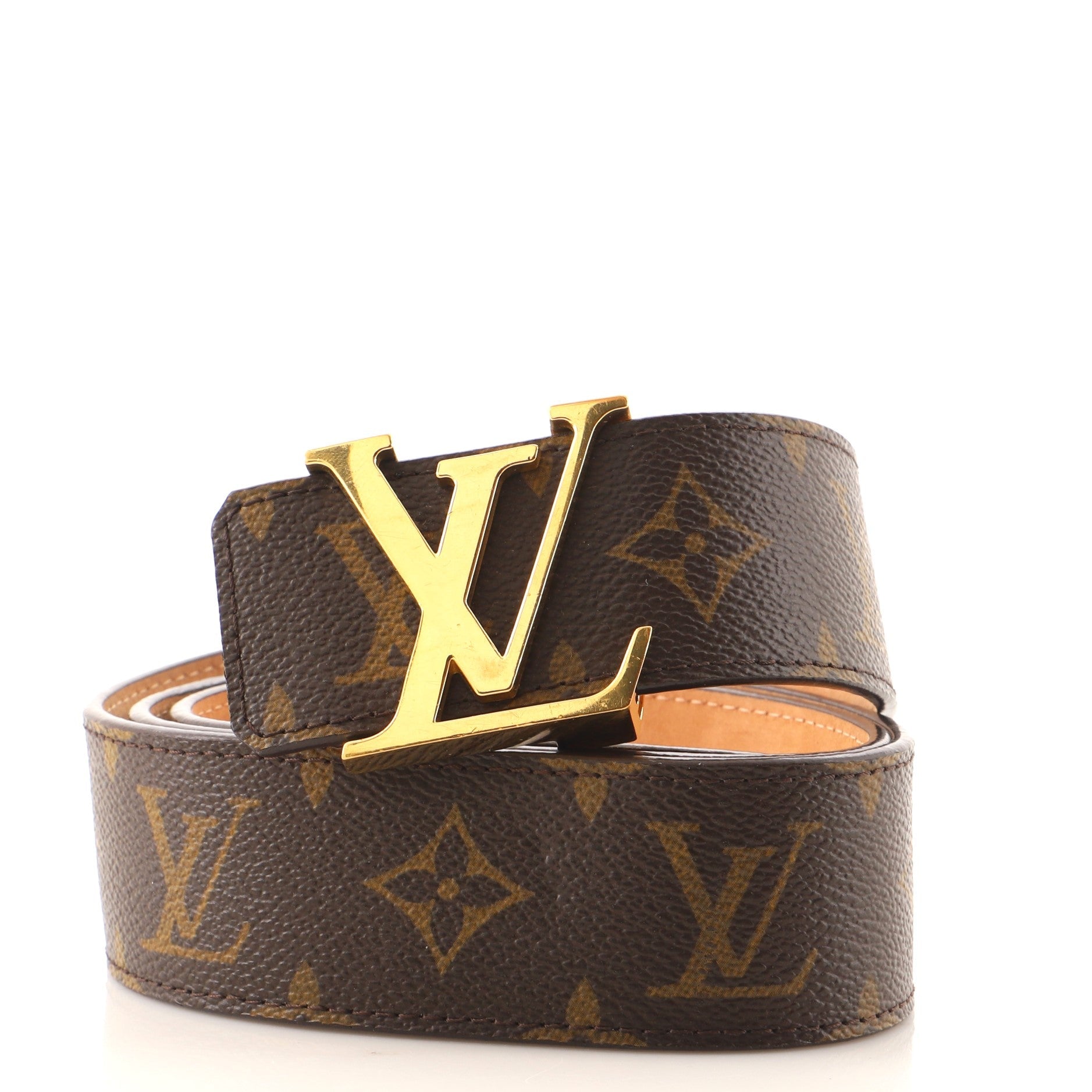 LV Initiales Belt Monogram Canvas Medium 90