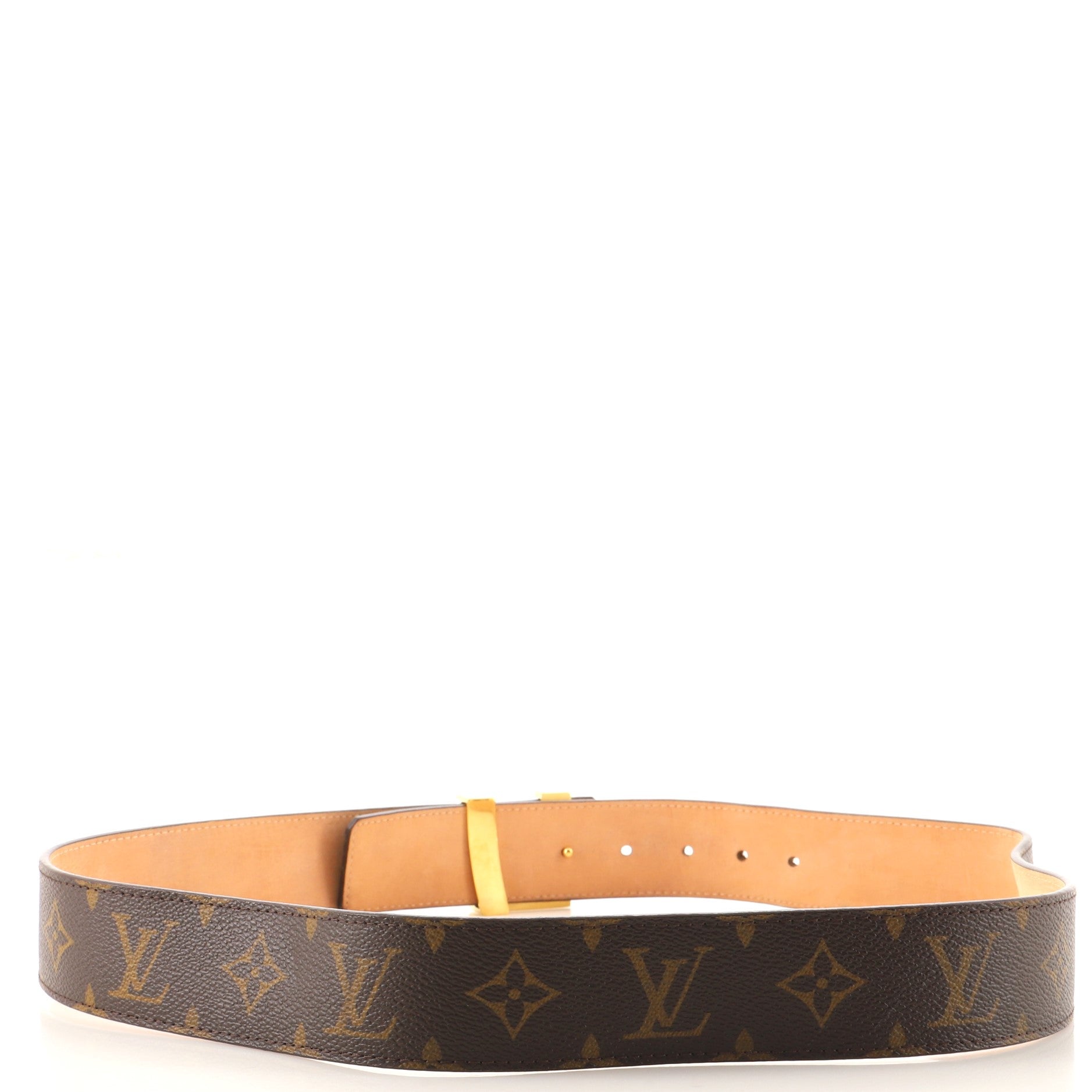 LV Initiales Belt Monogram Canvas Medium 90
