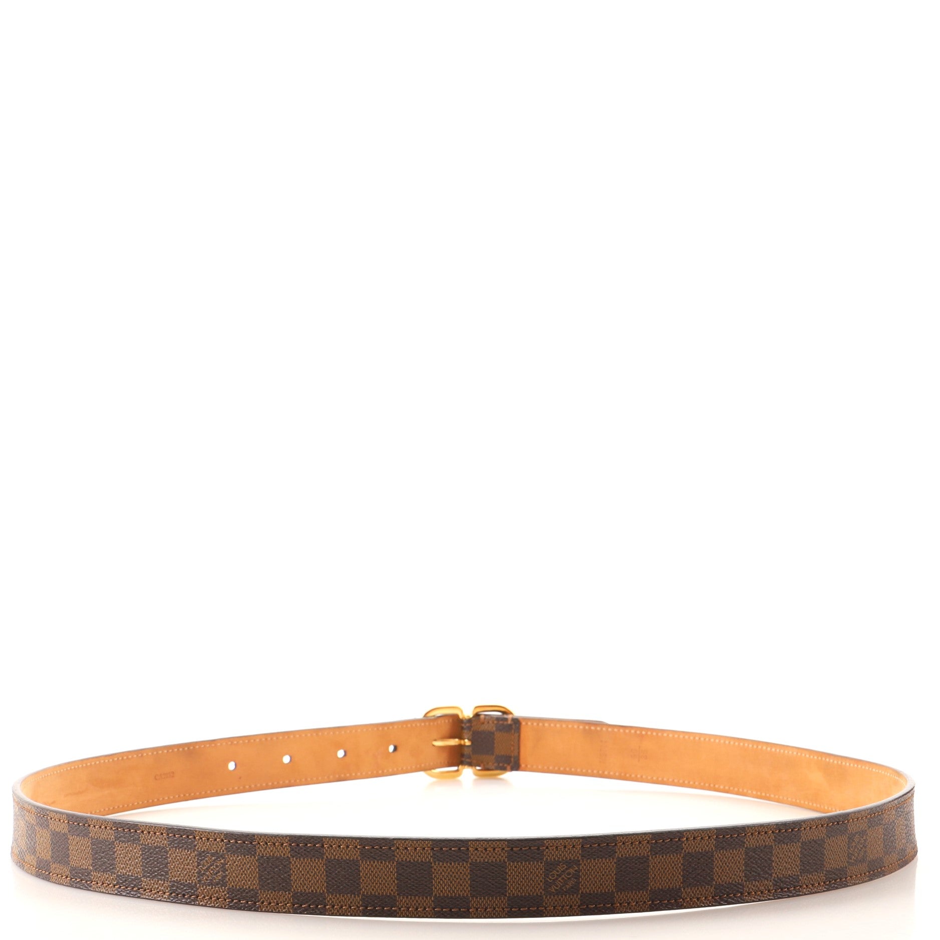 Mini Belt Damier Thin 90