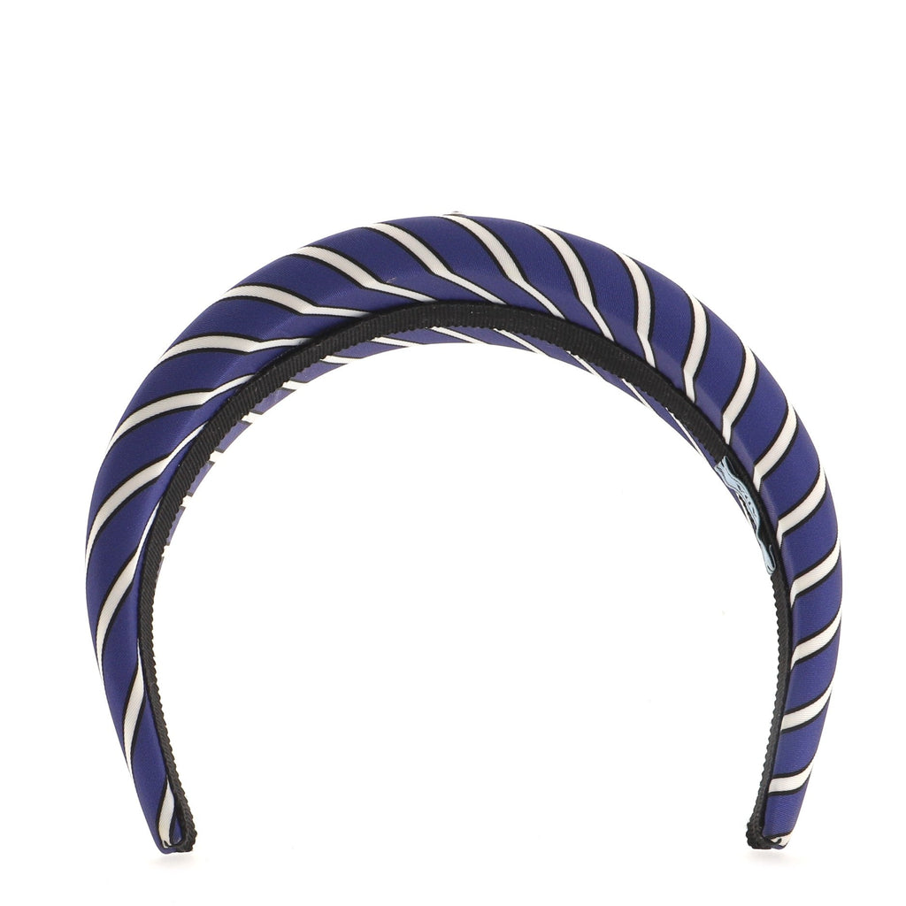 Triangle Logo Headband Printed Satin XXL