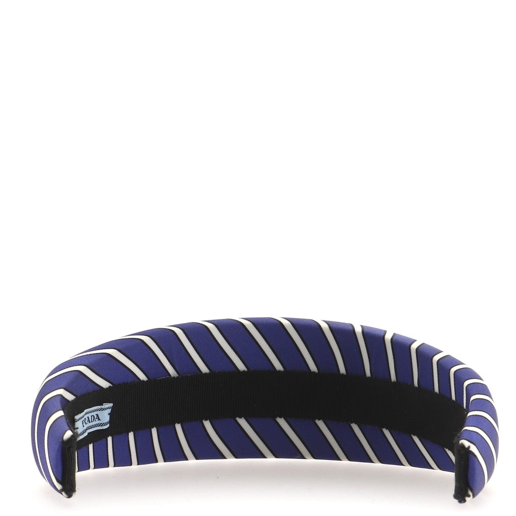 Triangle Logo Headband Printed Satin XXL