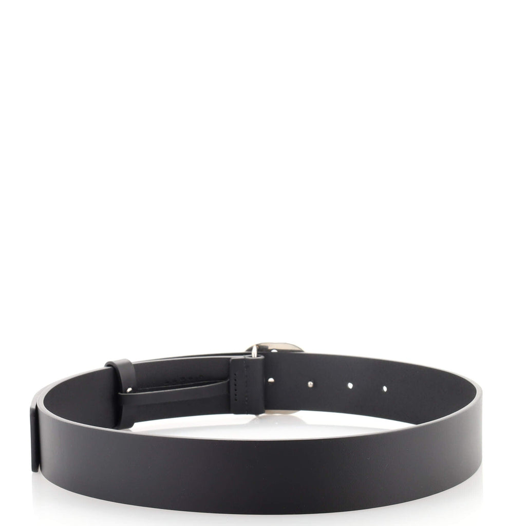 Interlocking G Belt Leather Wide 85
