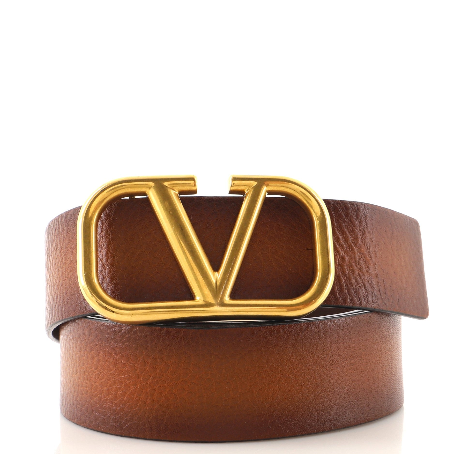 VLogo Reversible Belt Leather Wide 85