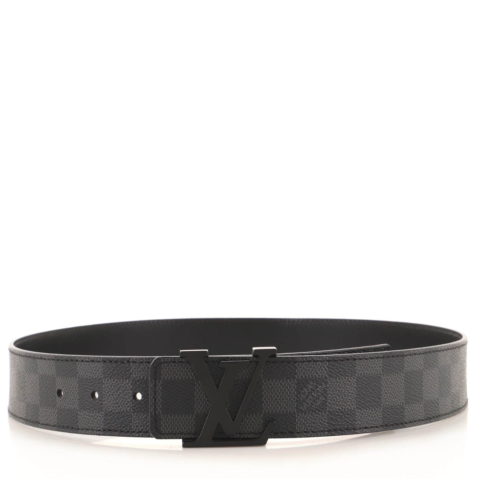 LV Initiales Belt Damier Graphite Wide 85