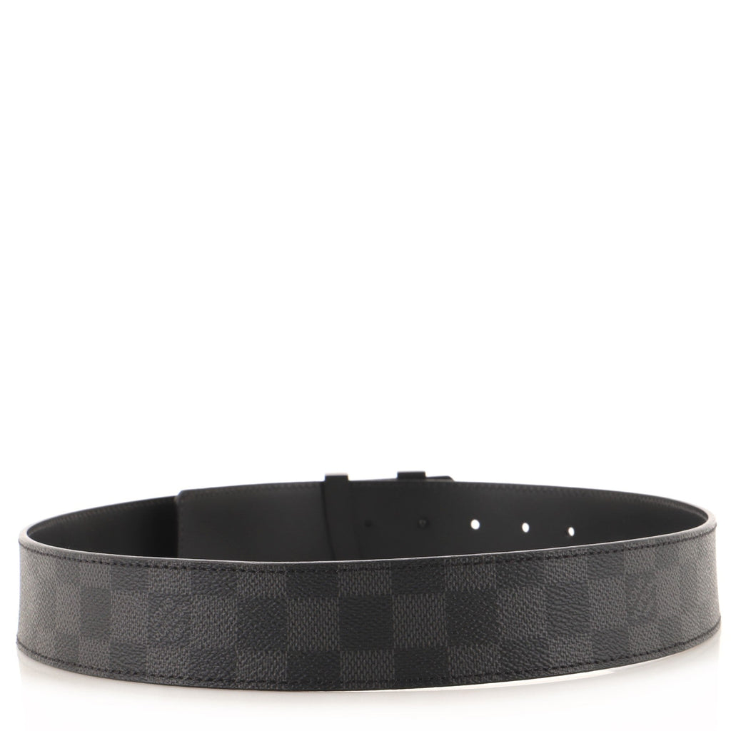 LV Initiales Belt Damier Graphite Wide 85