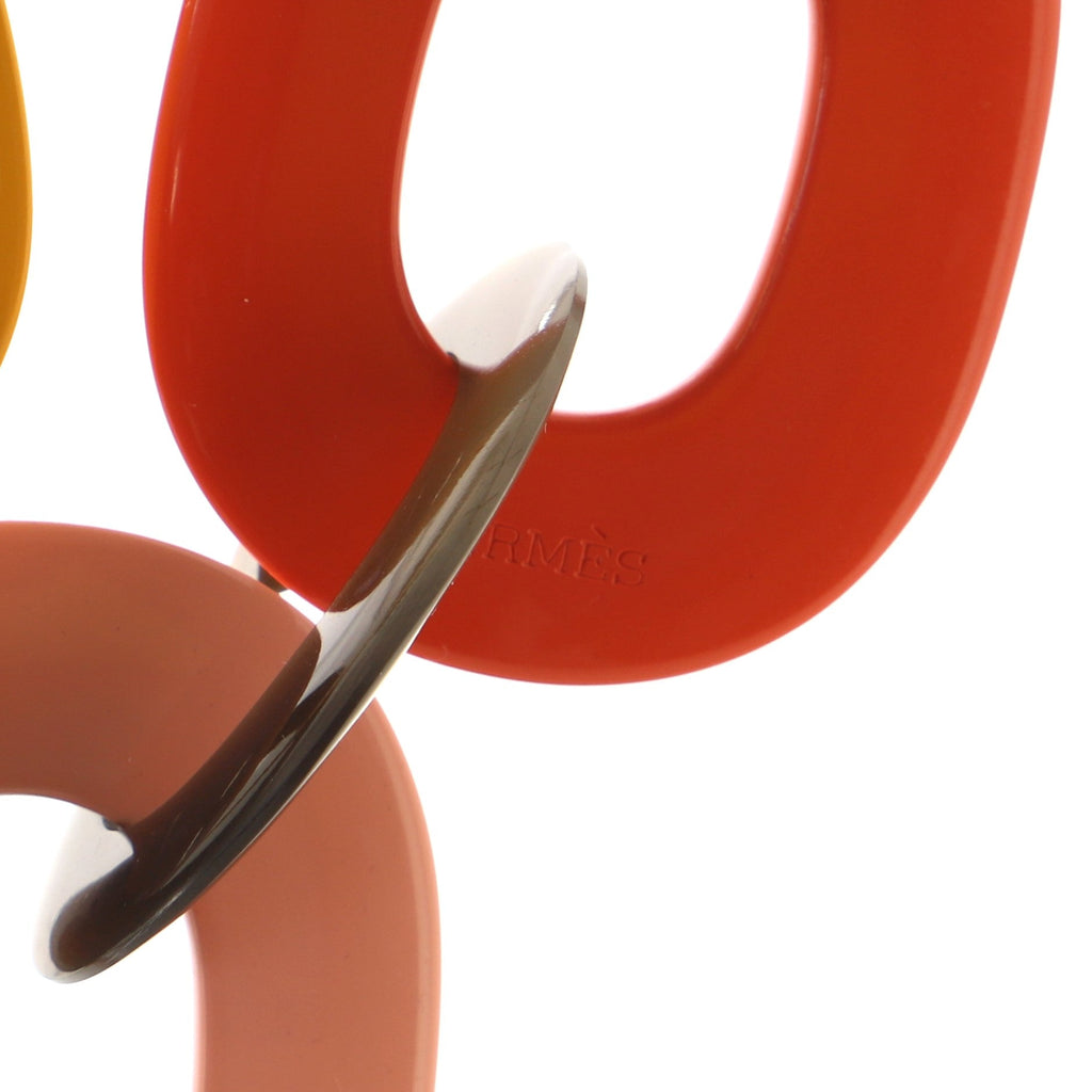 Karamba Necklace Lacquered Buffalo Horn and Waxed Cotton
