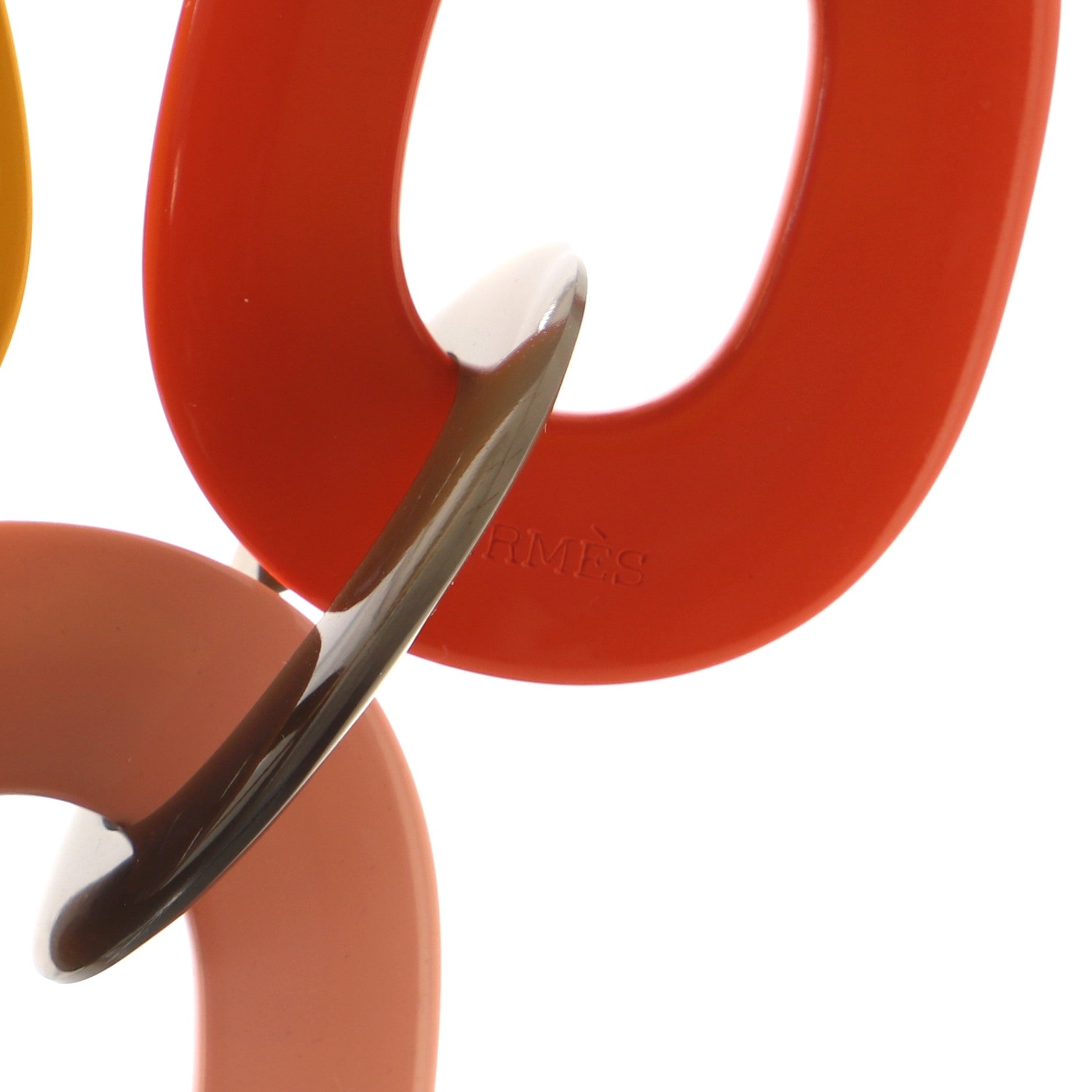 Karamba Necklace Lacquered Buffalo Horn and Waxed Cotton