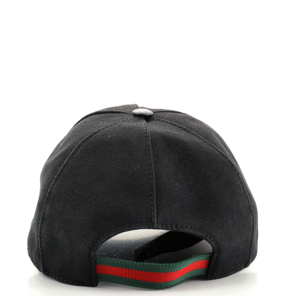 Interlocking GG Baseball Cap Canvas S