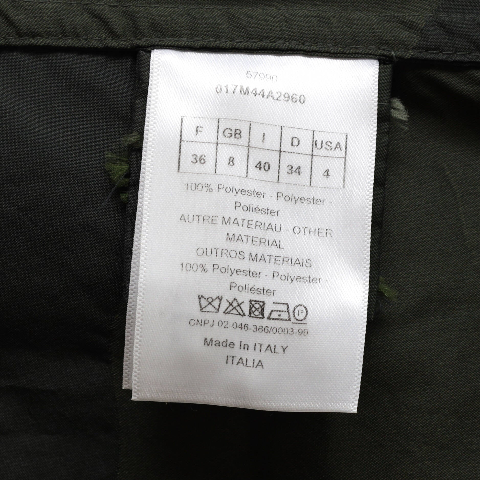 Women's Camouflage Windbreaker Jacket Polyester and Cotton Blend