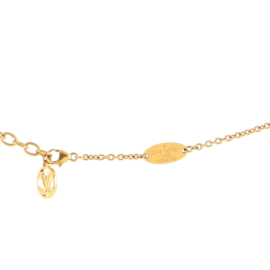 Flower Full Short Necklace Metal