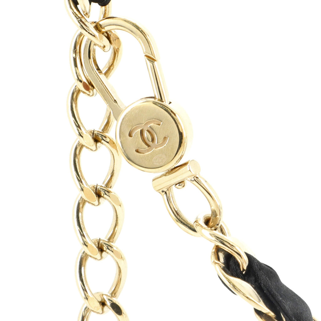 CC Chain Belt Metal with Satin Wide 75