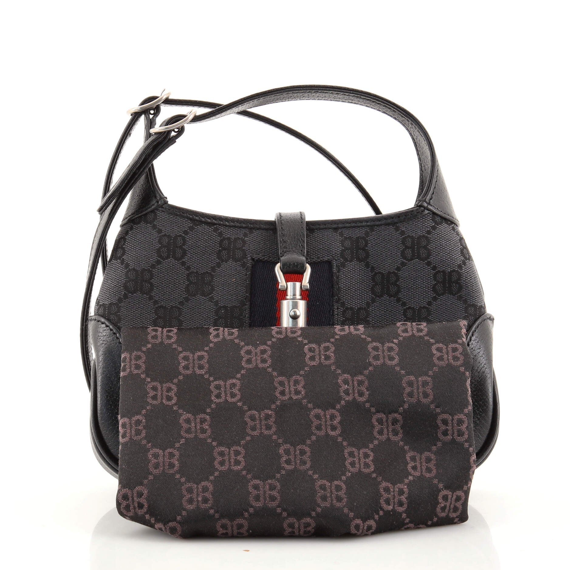 x Gucci The Hacker Project Jackie 1961 Hobo BB Canvas Mini