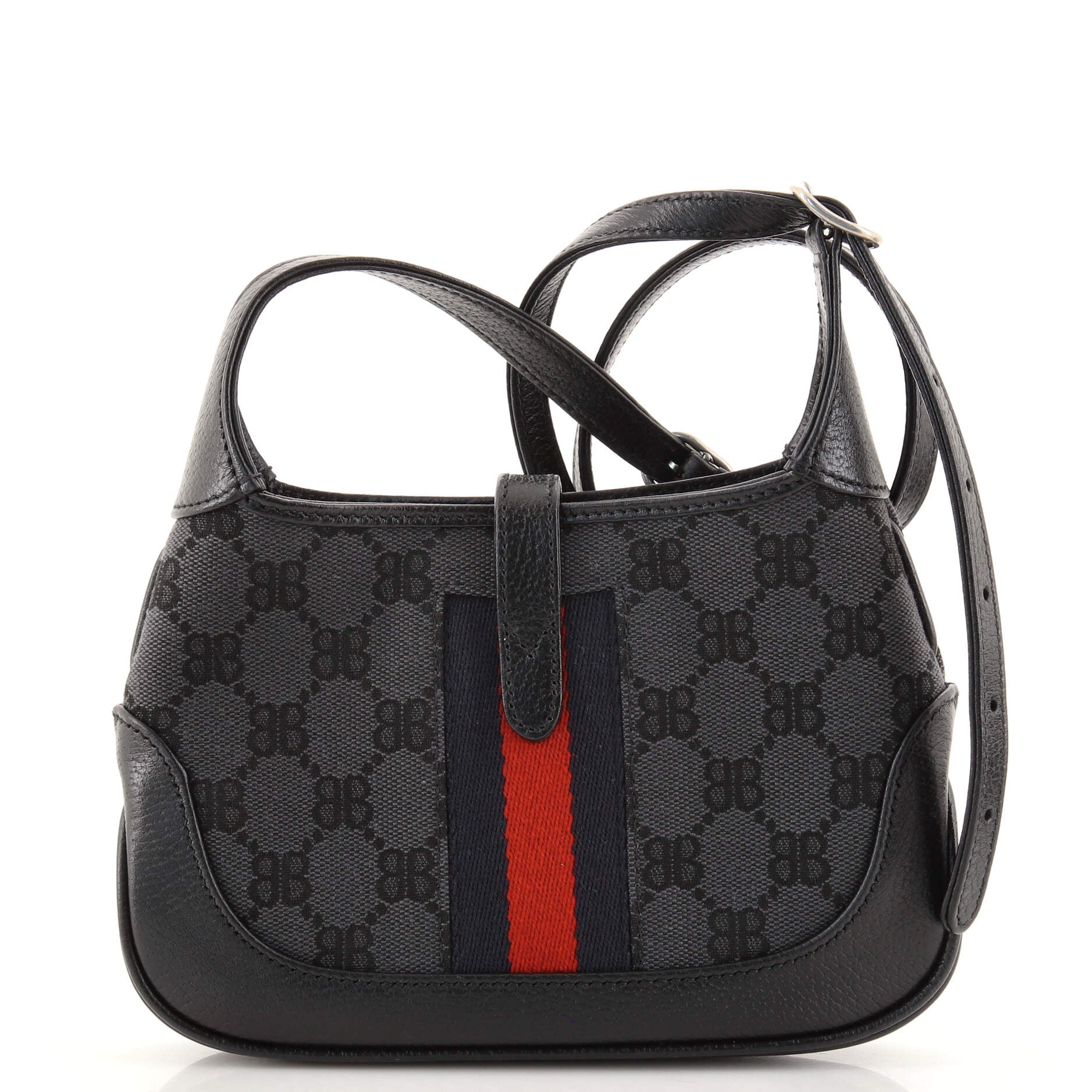x Gucci The Hacker Project Jackie 1961 Hobo BB Canvas Mini