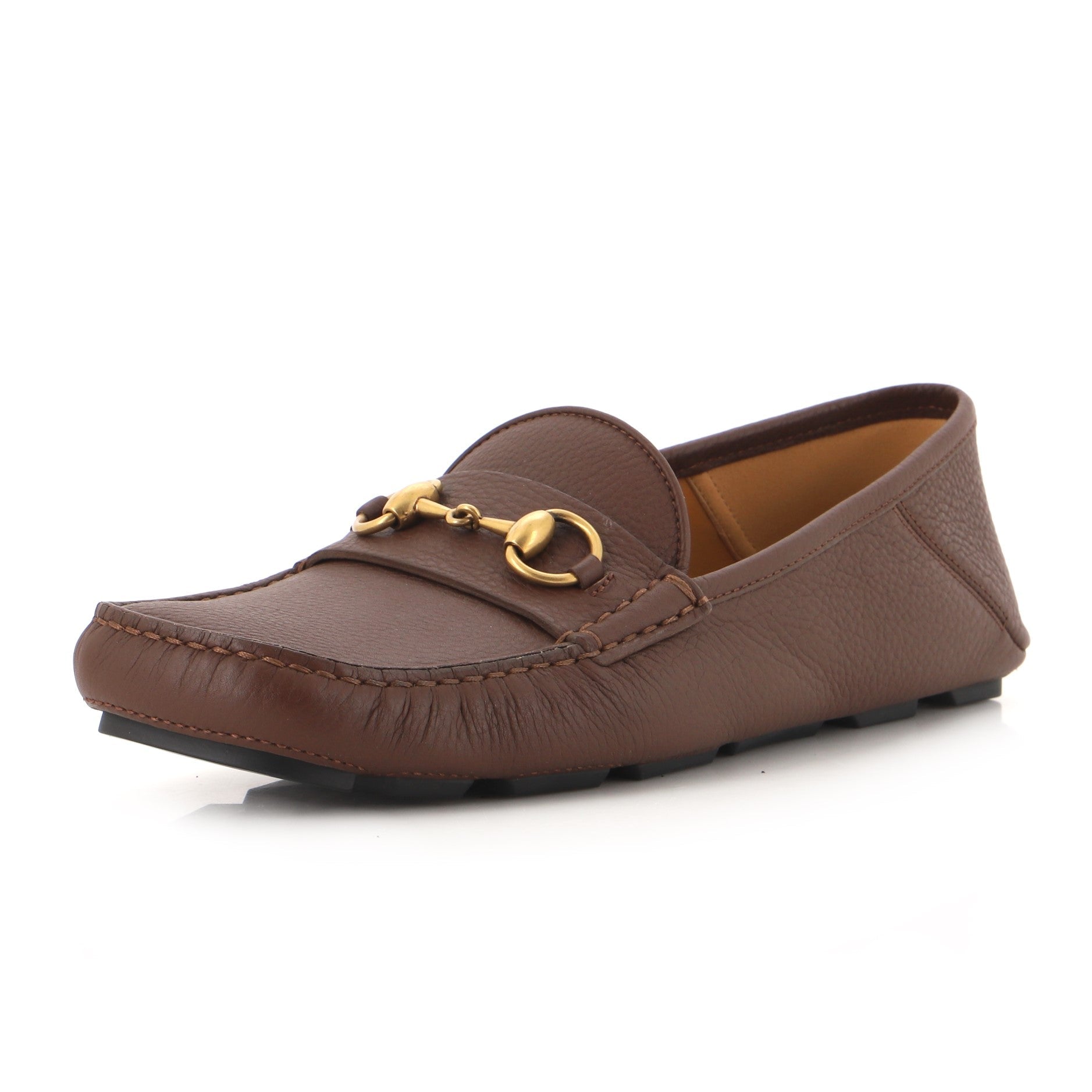 Men's Horsebit Driver Loafers Leather