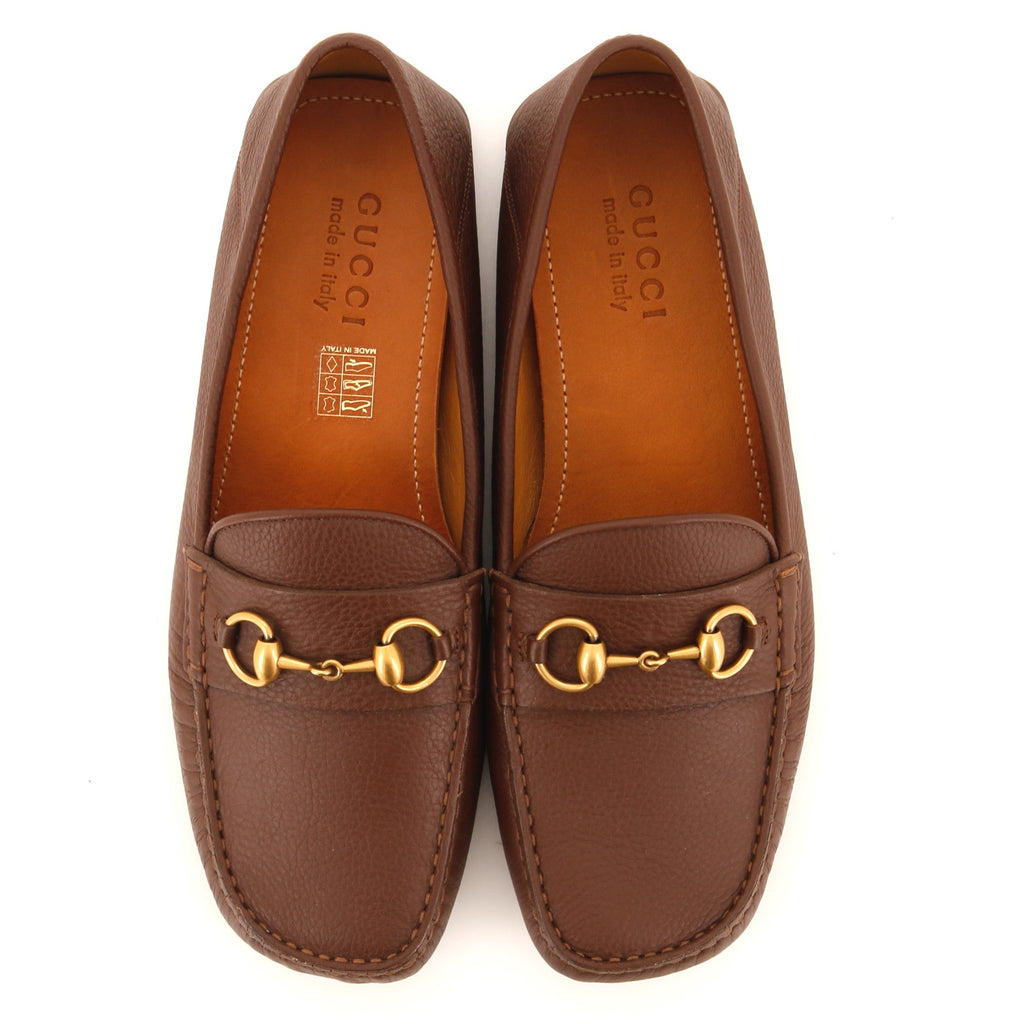 Men's Horsebit Driver Loafers Leather