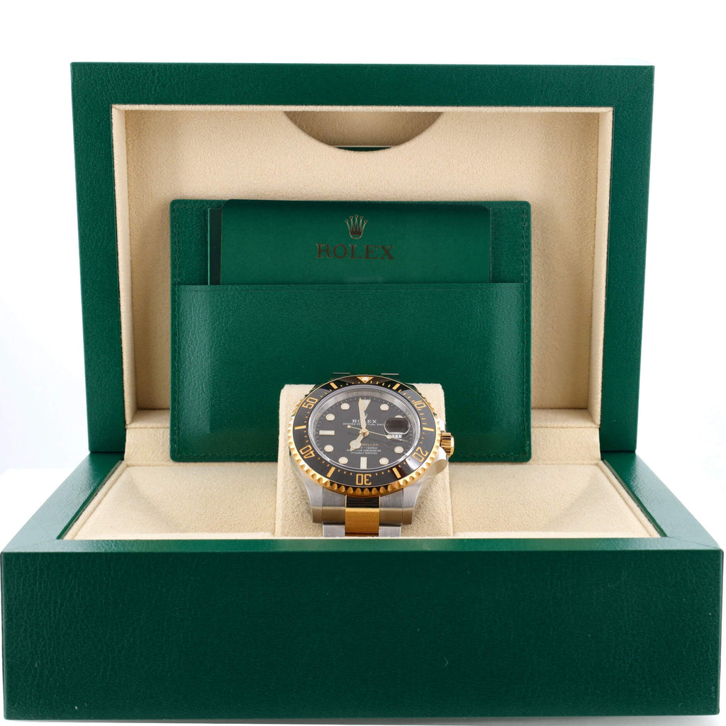 Oyster Perpetual Sea-Dweller Automatic Watch Stainless Steel and Cerachrom with Yellow Gold 43
