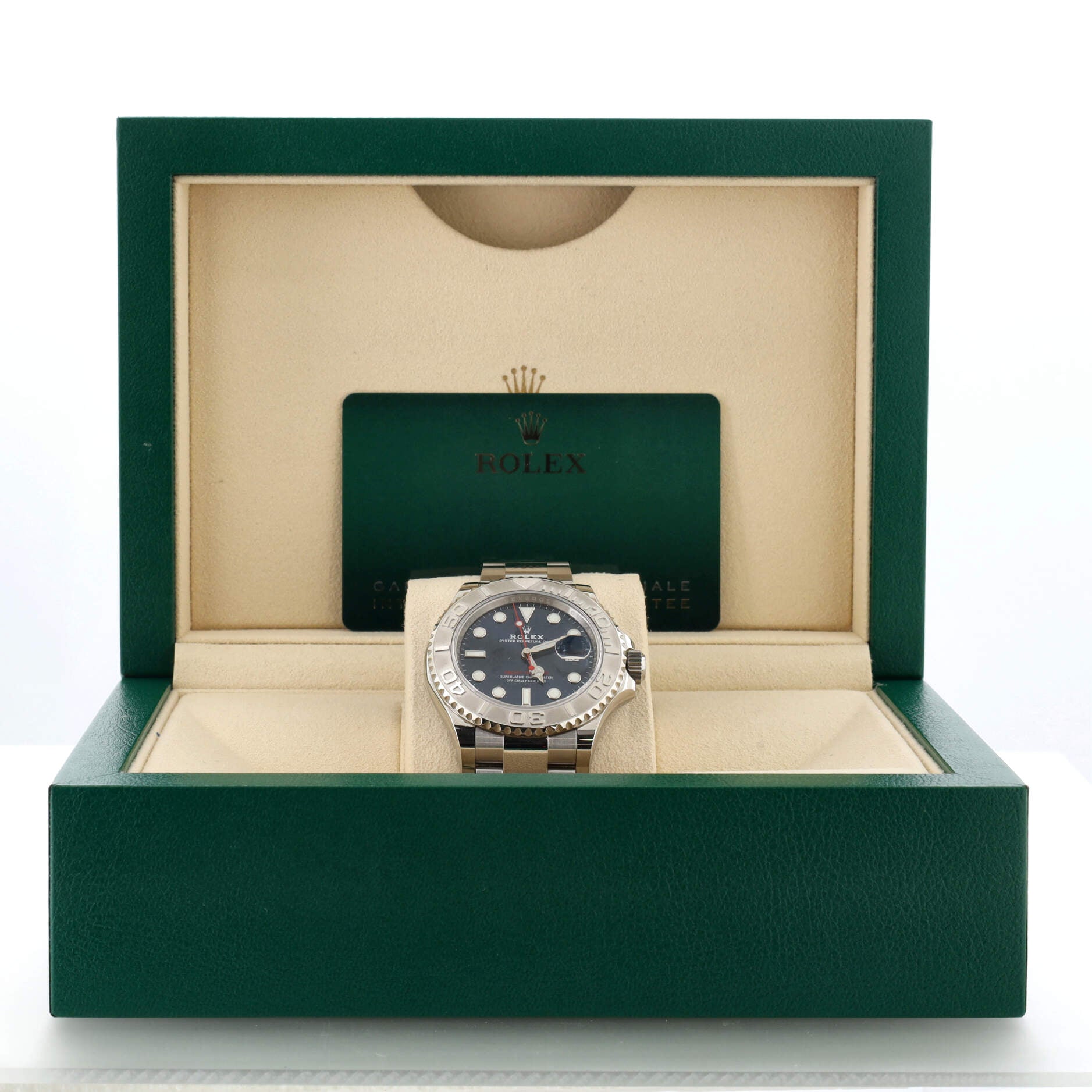 Oyster Perpetual Yacht-Master Automatic Watch Stainless Steel and Platinum 40