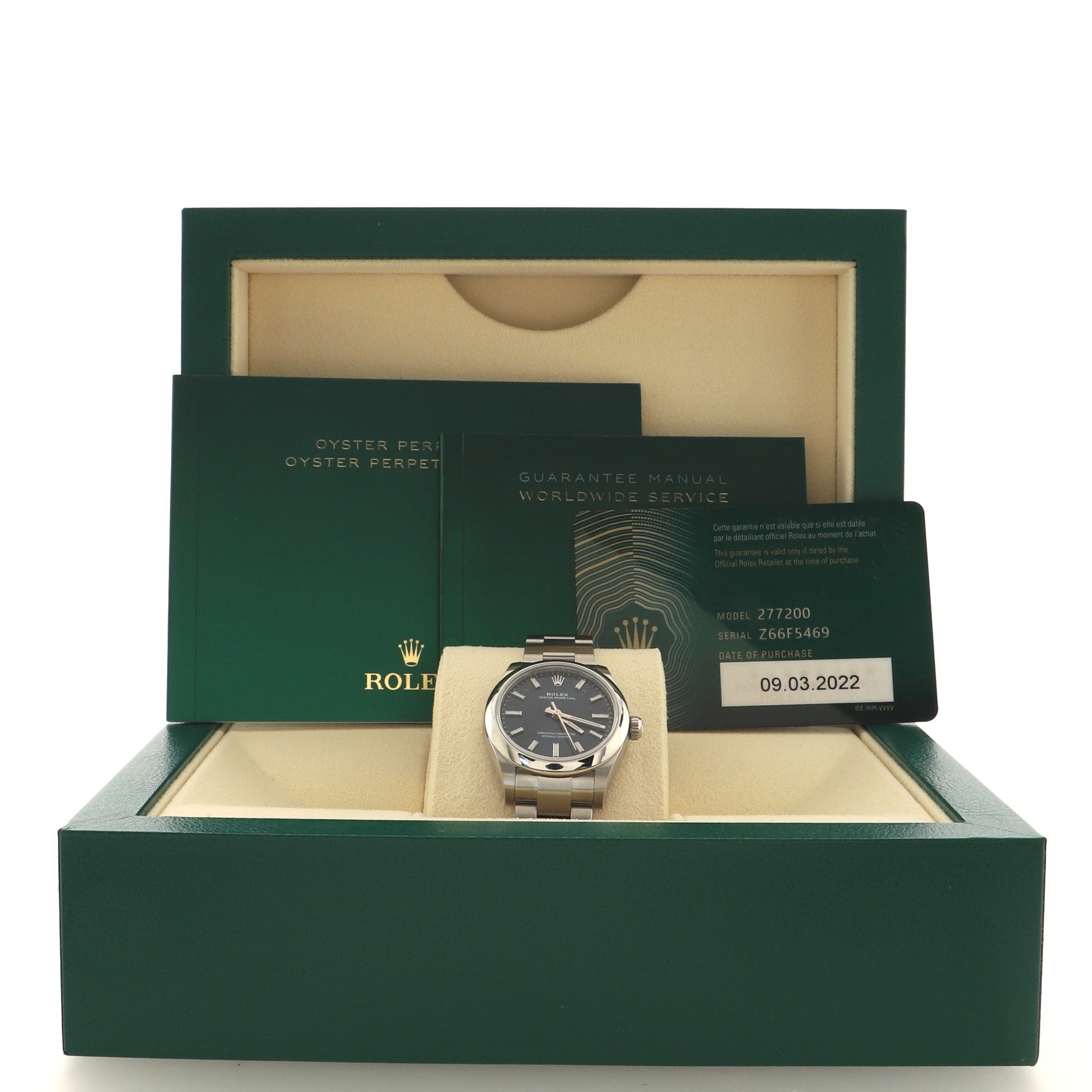 Oyster Perpetual Automatic Watch Stainless Steel 31