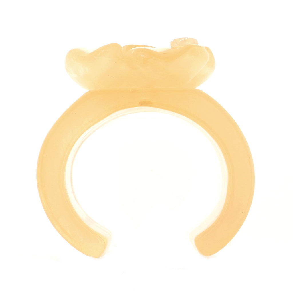 CC Camellia Cuff Bracelet Resin