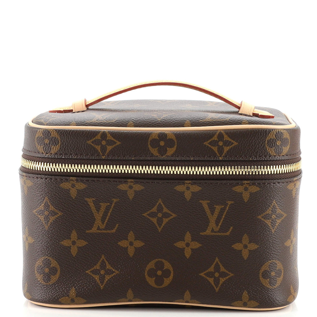 Nice Vanity Case Monogram Canvas Mini