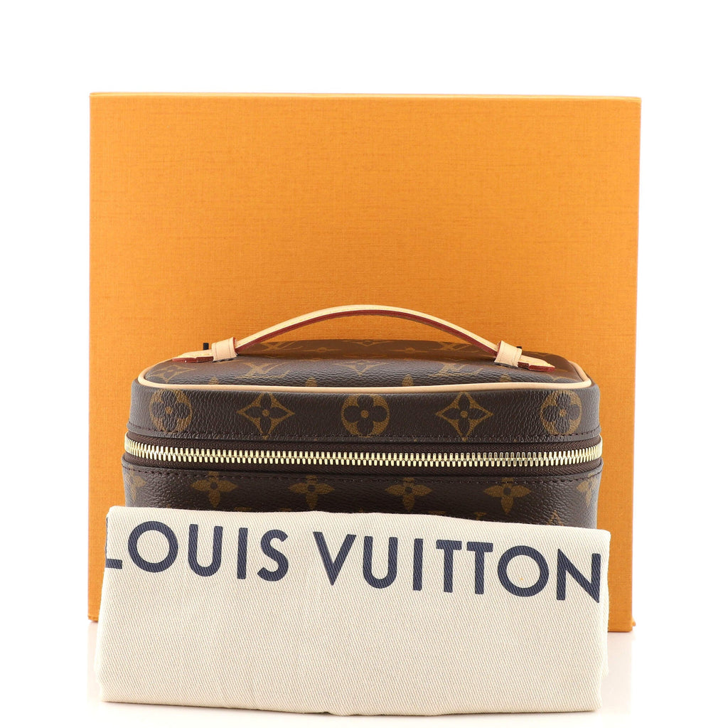 Nice Vanity Case Monogram Canvas Mini