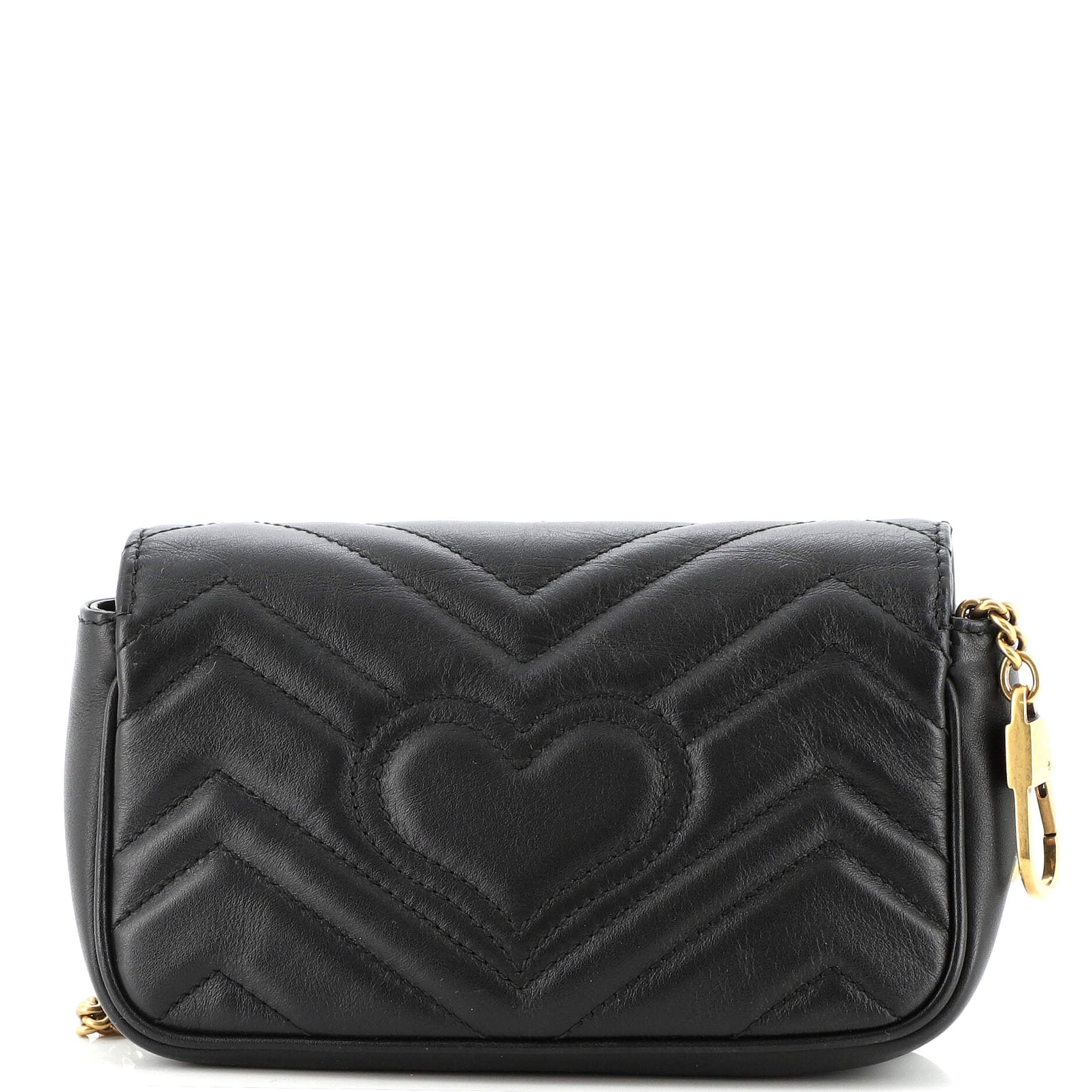 GG Marmont Flap Bag Matelasse Leather Super Mini