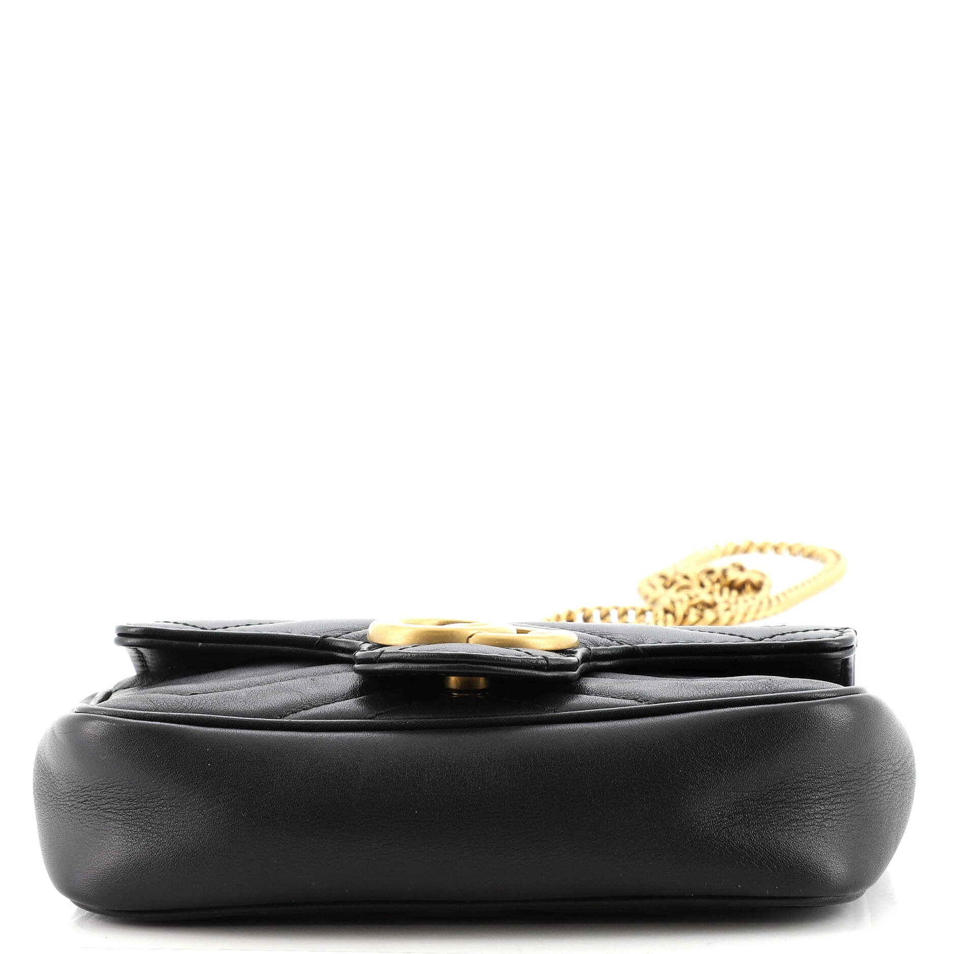 GG Marmont Flap Bag Matelasse Leather Super Mini