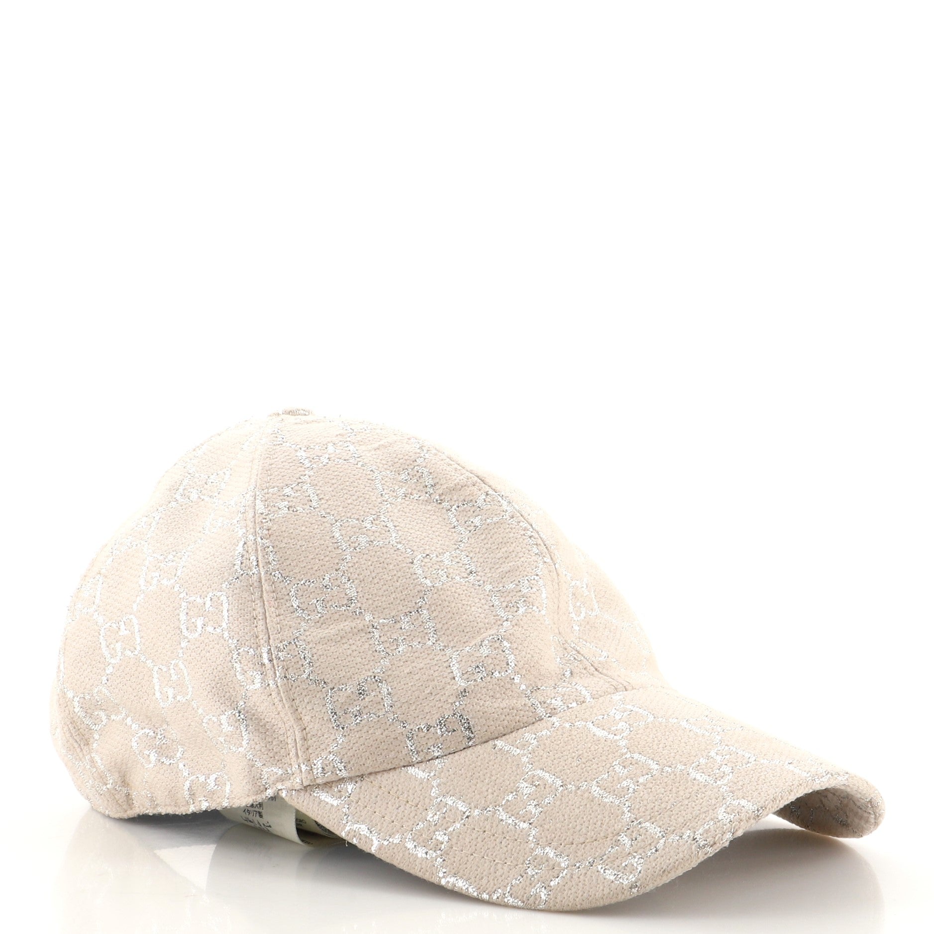 Baseball Cap GG Lame Canvas XL