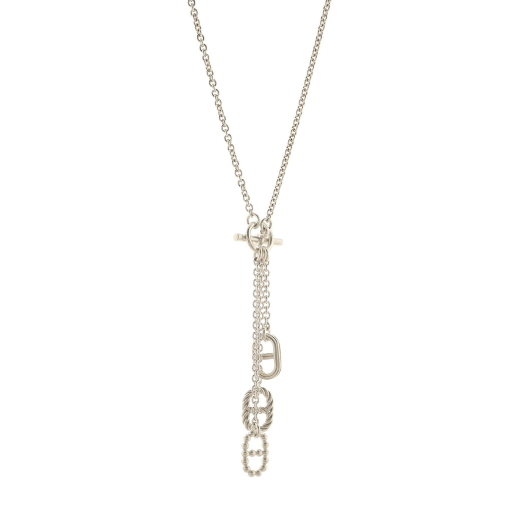 Chaine d'Ancre Parade Lariat Necklace Sterling Silver