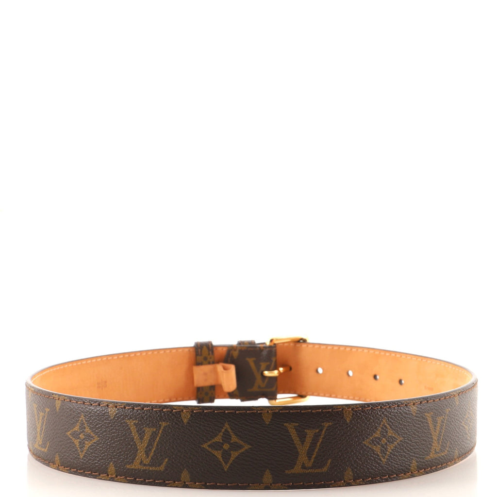 Ceinture Belt Monogram Canvas Wide 80