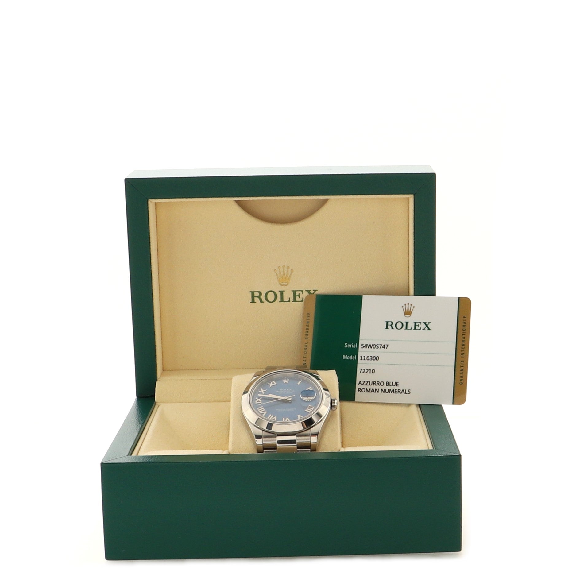 Oyster Perpetual Datejust II Automatic Watch Stainless Steel 41