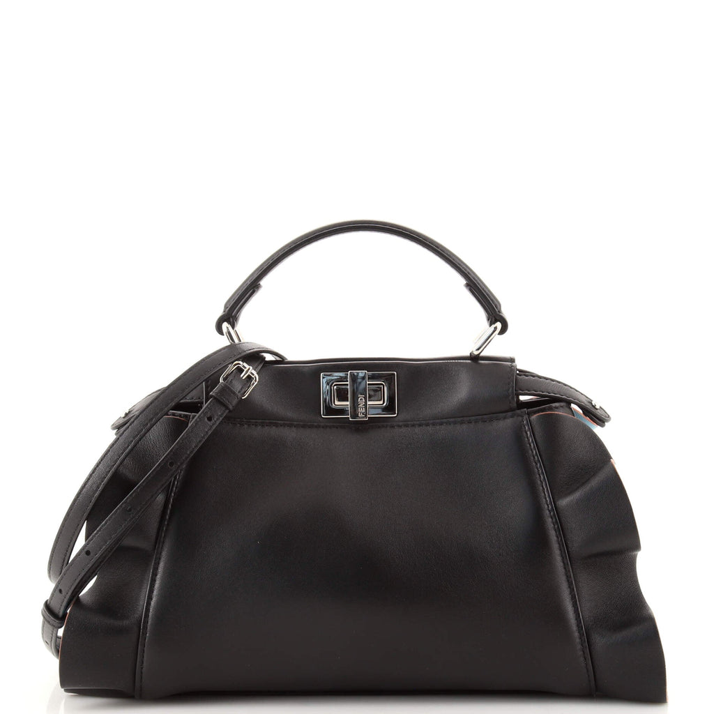 Wave Peekaboo Bag Leather Mini