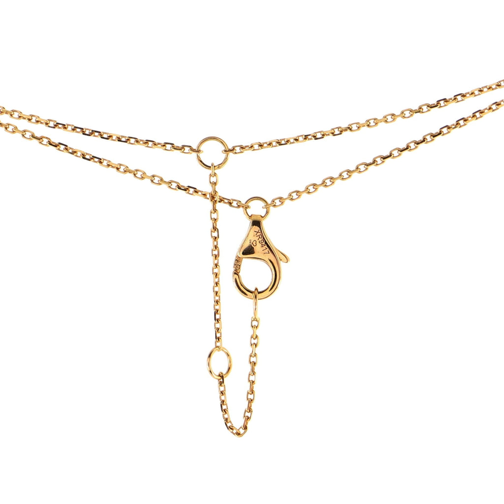 Baby Trinity Pendant Necklace 18K Tricolor Gold