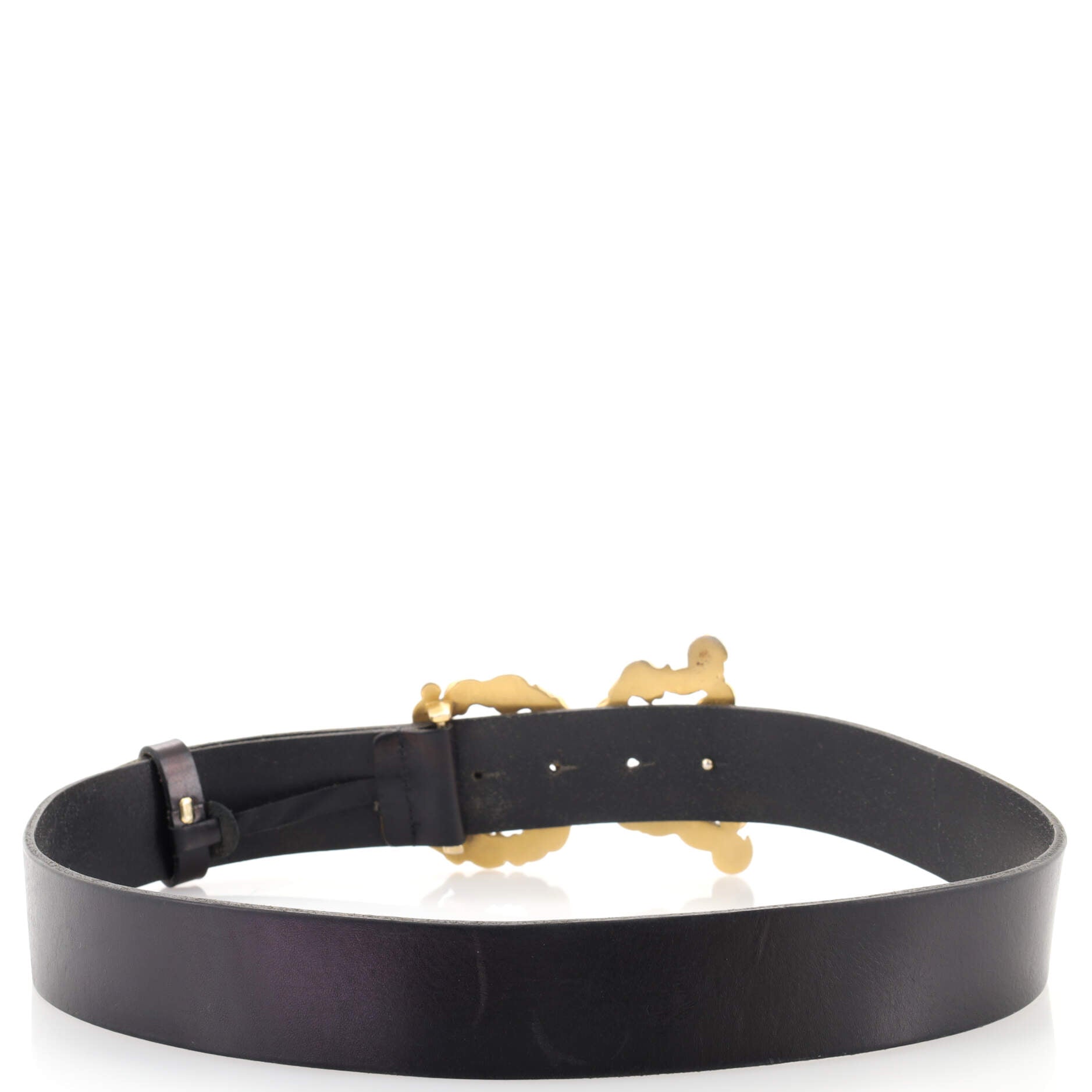DG Baroque Belt Leather Wide 90