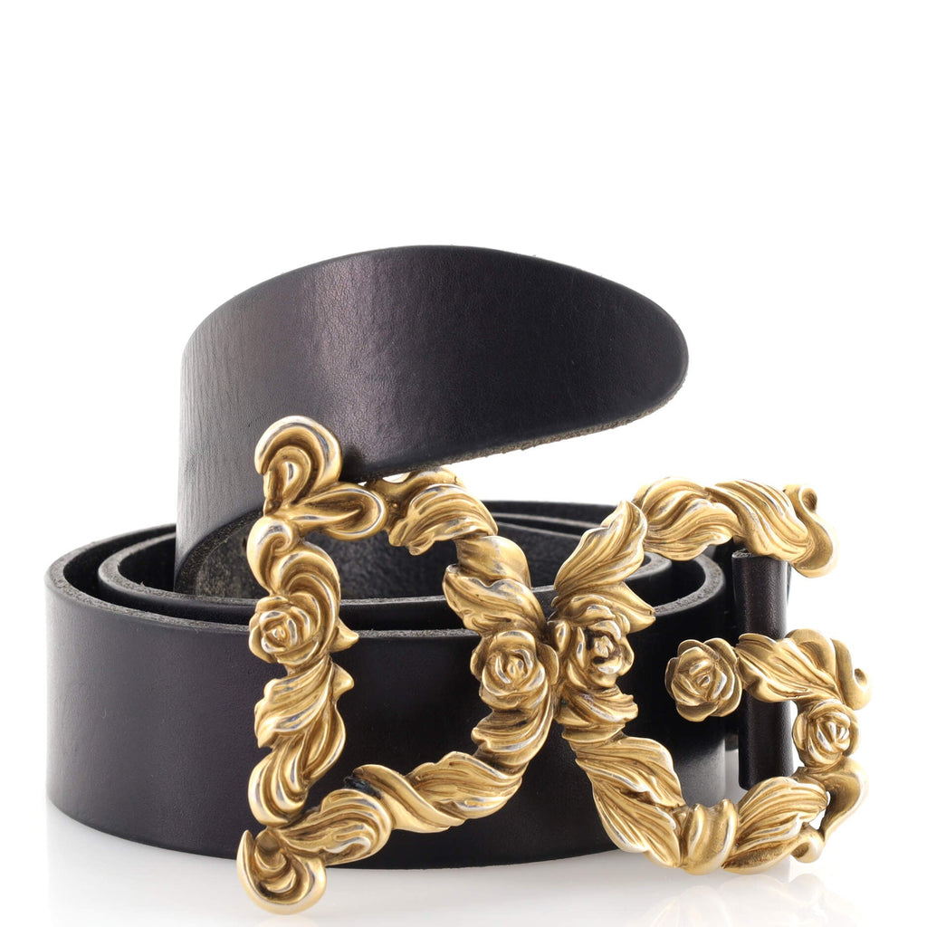 DG Baroque Belt Leather Wide 90